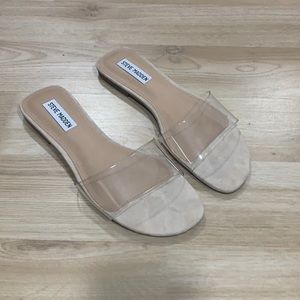 NEW Steve Madden Bev Sandal in Clear